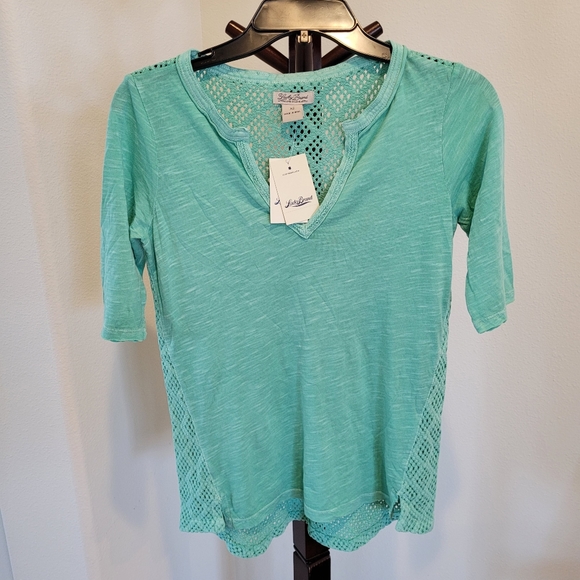 Lucky Brand Tops - Lucky Brand top, sea-mist, size XS - NEW